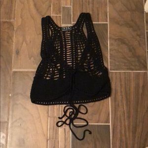POL crochet vest never worn